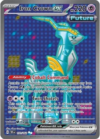Iron Crown ex 191/162 - Temporal Forces - Holofoil