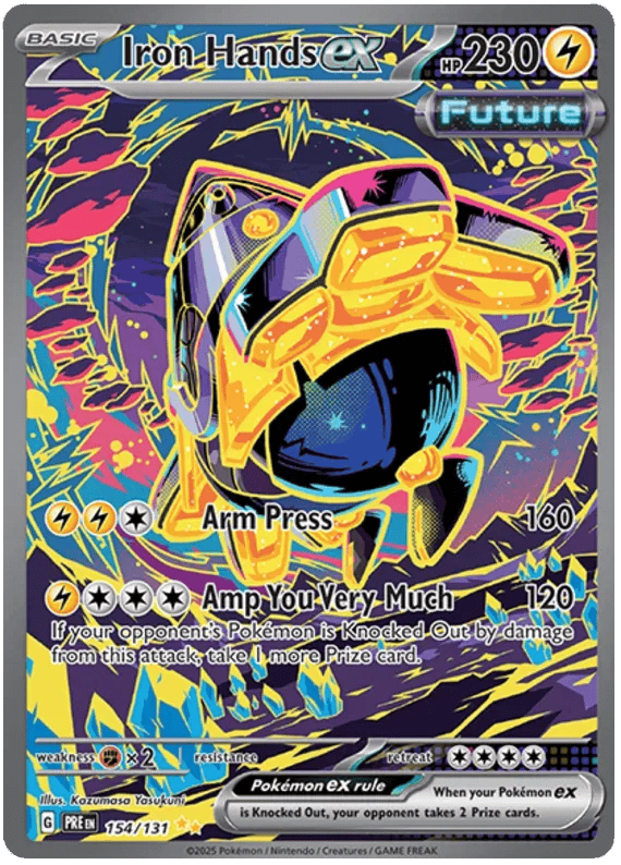 Iron Hands ex 154/131 - Prismatic Evolutions - Holofoil