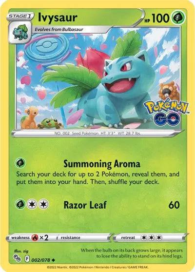 Ivysaur 002/078 - Pokemon Go - Normal