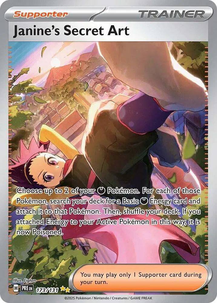 Janine's Secret Art 173/131 - Prismatic Evolutions - Holofoil