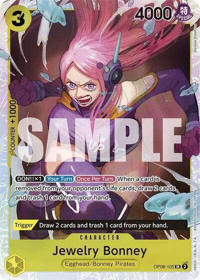 Jewelry Bonney OP08-105 - Two Legends - Foil