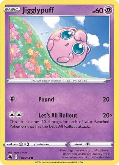 Jigglypuff 110/264 - Fusion Strike - Normal