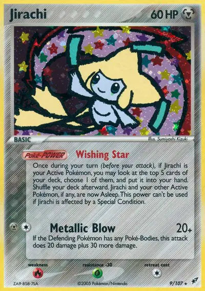 Jirachi 9/107 - EX Deoxys - Holofoil