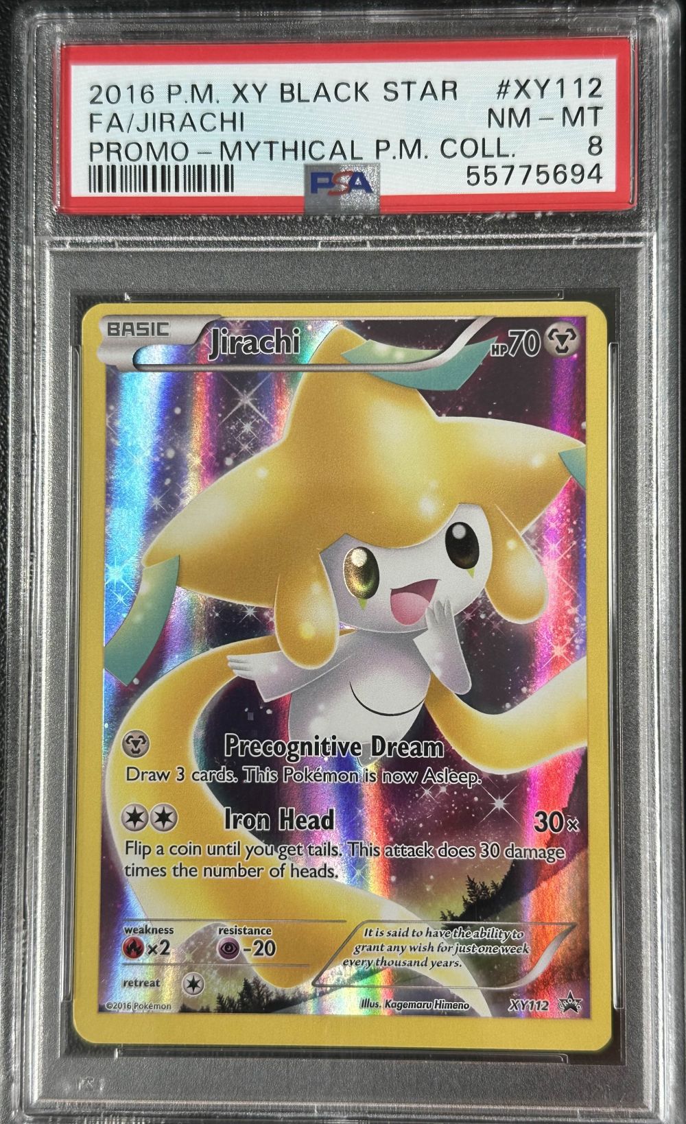 Jirachi (PSA 8) XY112 - XY Promo - Holofoil