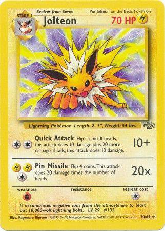 Jolteon 20/64 - Jungle (Unlimited) - Normal