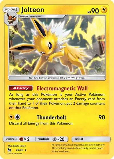 Jolteon 23/68 - Hidden Fates - Normal