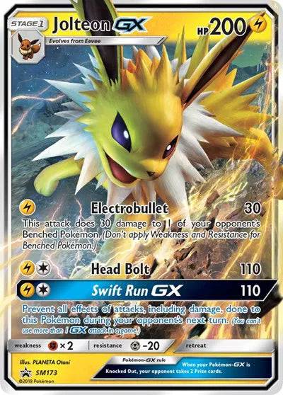Jolteon GX SM173 - Sun & Moon Promo - Holofoil