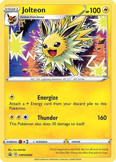 Jolteon SWSH094 - Sword & Shield Promo - Holofoil