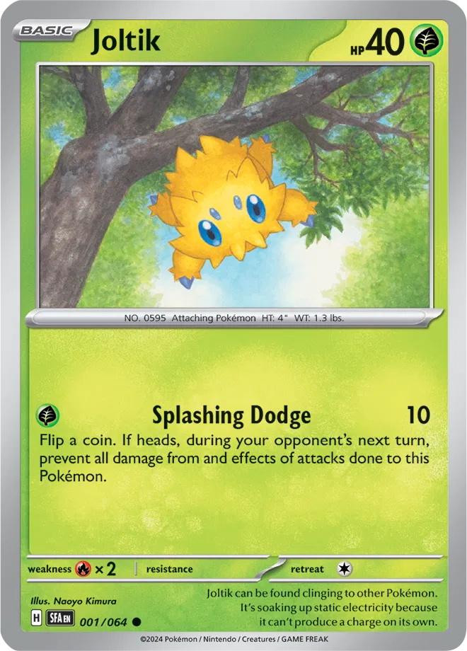 Joltik 001/064 - Shrouded Fable - Reverse Holofoil