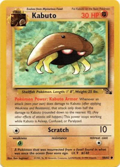 Kabuto 50/62 - Fossil (Unlimited) - Normal