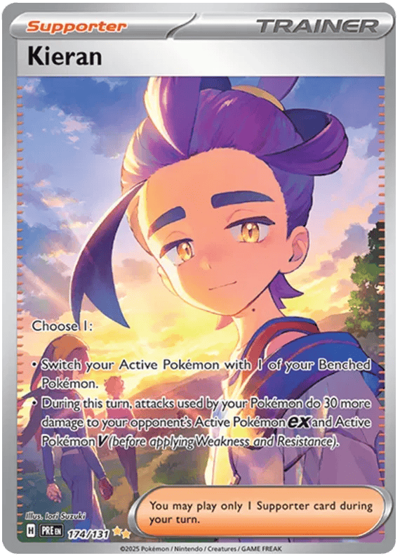 Kieran 174/131 - Prismatic Evolutions - Holofoil