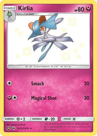 Kirlia SV35/SV94- Shining Fates: Shiny Vault - Holofoil
