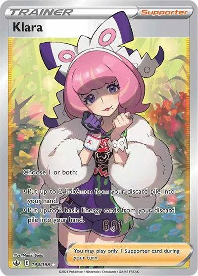 Klara 194/198 - Chilling Reign - Holofoil