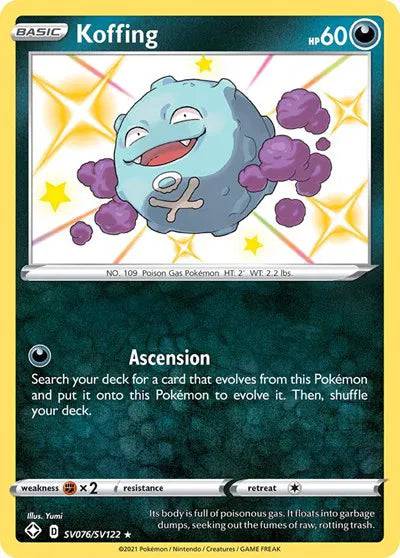 Koffing SV076/SV122 - Shining Fates: Shiny Vault - Holofoil