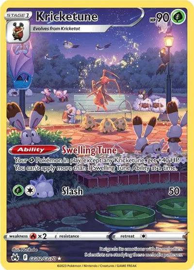 Kricketune GG02/GG70 - Crown Zenith: Galarian Gallery - Holofoil