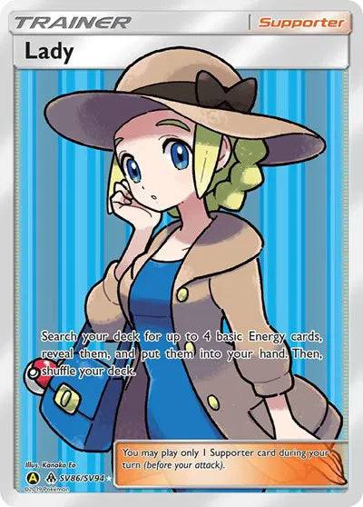 Lady SV86/SV94 - Hidden Fates: Shiny Vault - Holofoil