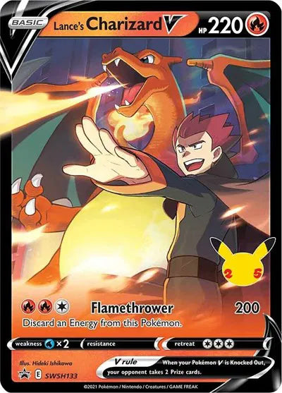 Lance's Charizard V SWSH133 - Sword & Shield Promo - Holofoil