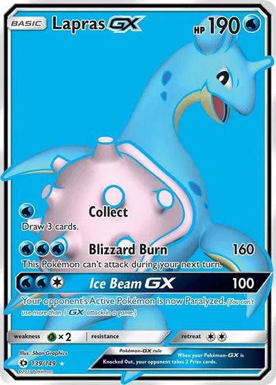 Lapras GX 139/149 - Sun & Moon - Holofoil