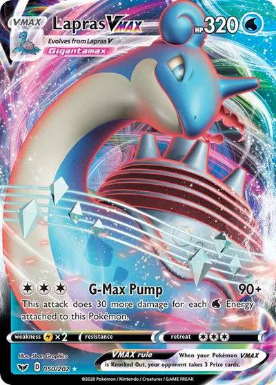 Lapras VMAX 050/202 - Sword & Shield - Holofoil