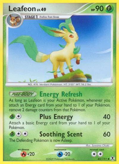 Leafeon Lv.49 45/111 - Rising Rivals - Normal