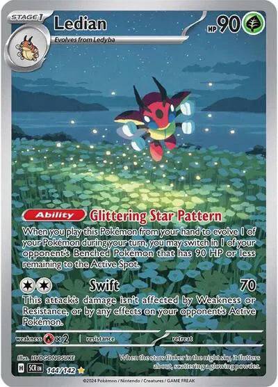 Ledian 144/142 - Stellar Crown - Holofoil