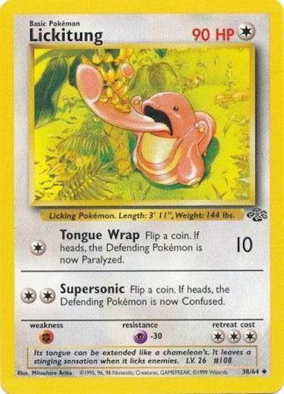 Lickitung 38/64 - Jungle (Unlimited) - Normal