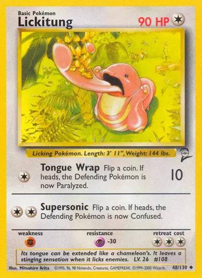 Lickitung 48/130 - Base Set 2 - Normal