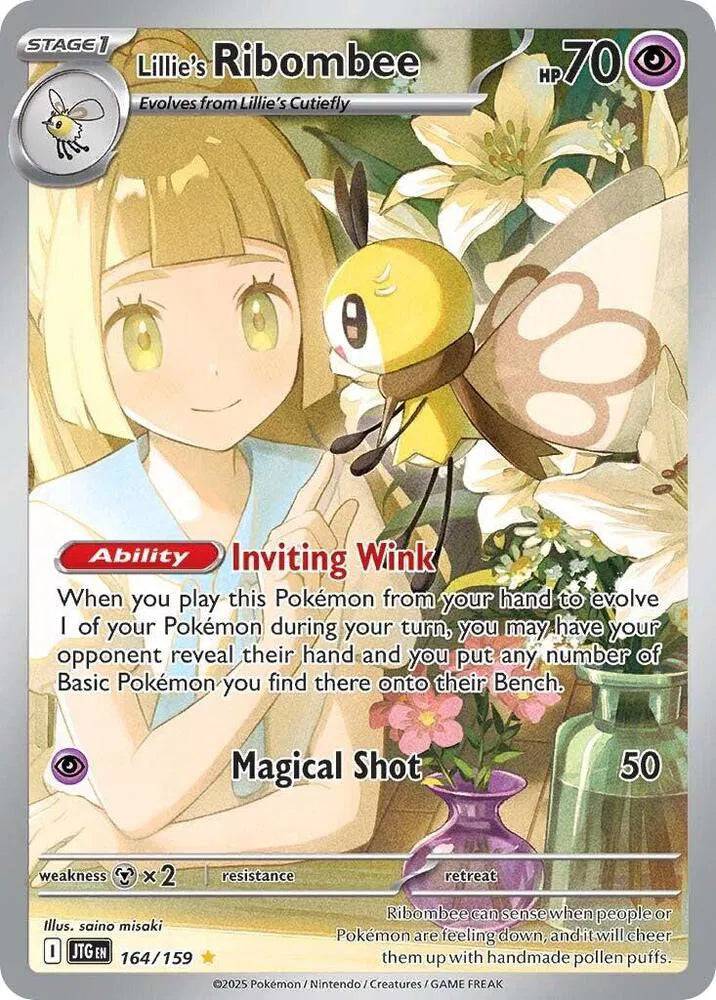 Lillie's Ribombee 164/159 - Journey Together - Holofoil