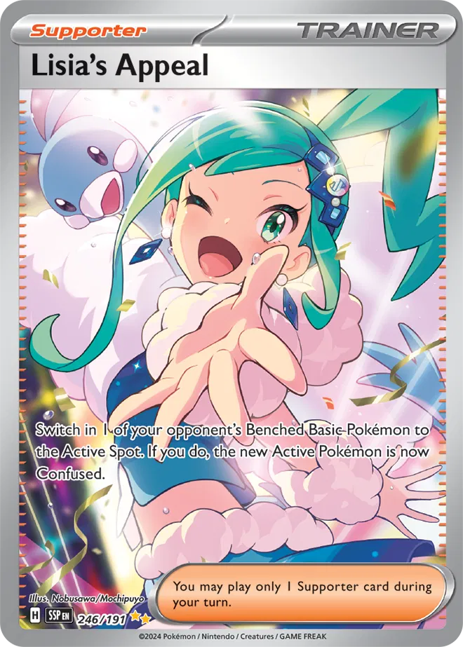 Lisia's Appeal 246/191 - Surging Sparks - Holofoil