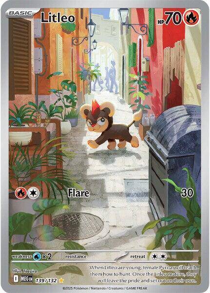 Litleo 139/132 - Mega Evolution - Holofoil