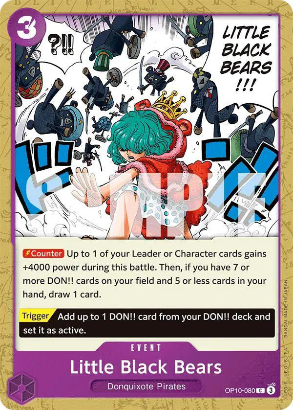 Little Black Bears OP10-080 - Royal Blood - Normal