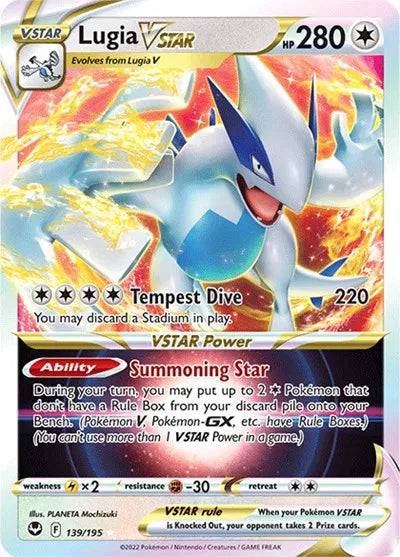 Lugia VSTAR 139/195 - Silver Tempest - Holofoil