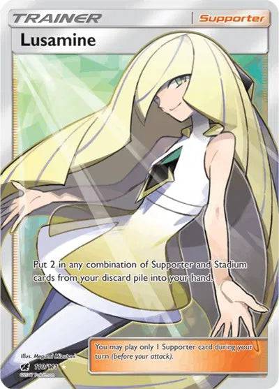 Lusamine 110/111 - Crimson Invasion - Holofoil