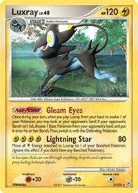 Luxray Lv.48 7/130 - Diamond & Pearl - Holofoil
