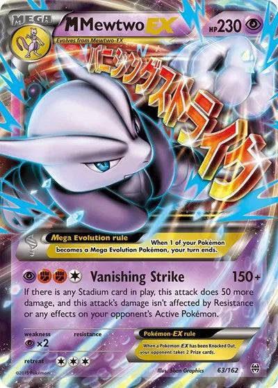 M Mewtwo EX 63 - BREAKthrough - Holofoil