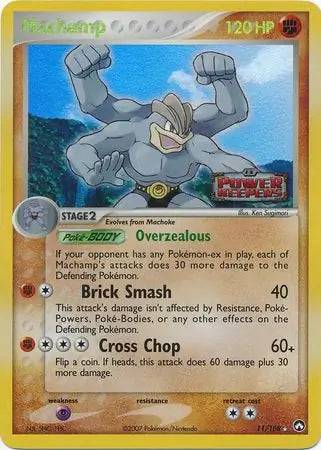 Machamp 11/108 - EX Power Keepers - Reverse Holofoil