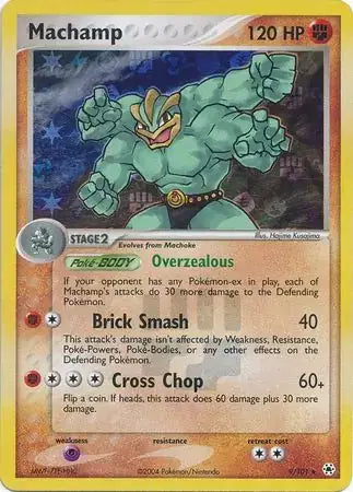 Machamp 9/101 - EX Hidden Legends - Reverse Holofoil