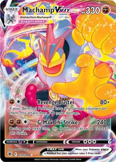 Machamp VMAX 073/189 - Astral Radiance - Holofoil