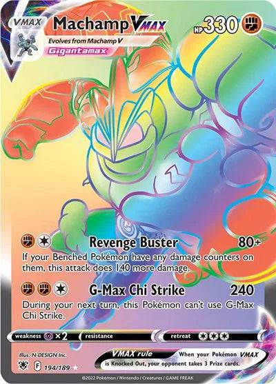 Machamp VMAX 194/189 - Darkness Ablaze - Holofoil