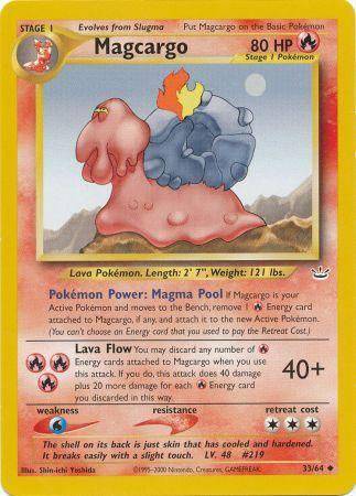 Magcargo 33/64 - Neo Revelation (Unlimited) - Normal