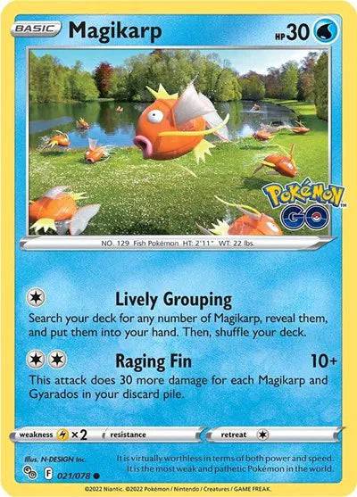 Magikarp 021/078 - Pokemon Go - Normal