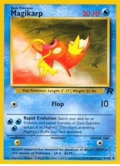 Magikarp 47/82 - Team Rocket (Unlimited) - Normal
