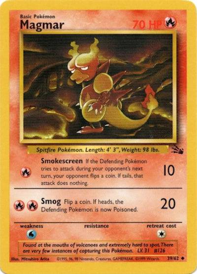 Magmar 39/62 - Fossil (Unlimited) - Normal