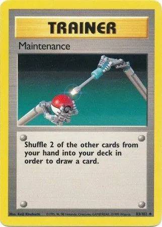 Maintenance 83/102 - Base Set (Unlimited) - Normal