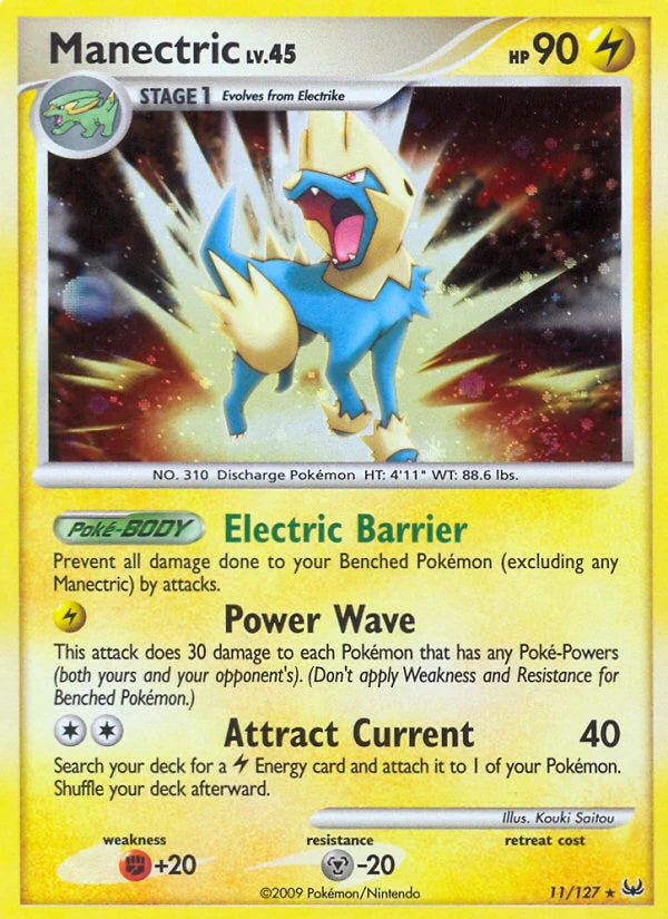 Manectric Lv.45 11/127 - Platinum - Reverse Holofoil