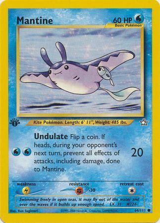 Mantine 64/111 - Neo Genesis (1st Edition) - Normal