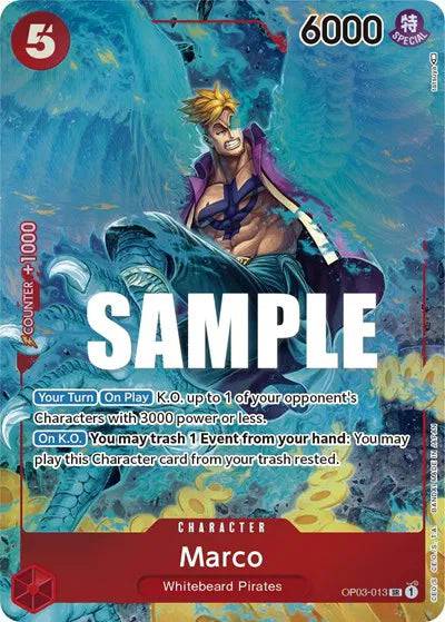 Marco (Alternate Art) OP03-013 - Pillars of Strength - Foil