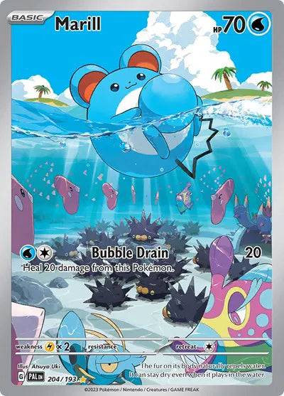 Marill 204/193 - Paldea Evolved - Holofoil