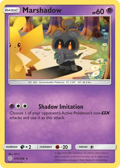 Marshadow 103/236 - Cosmic Eclipse - Normal