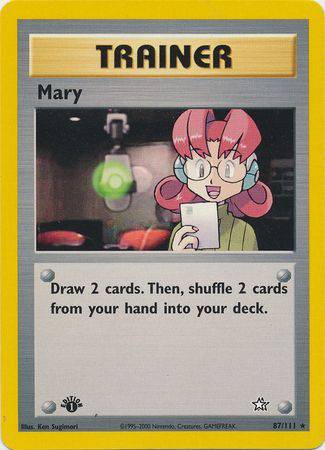 Mary 87/111 - Neo Genesis (1st Edition) - Normal